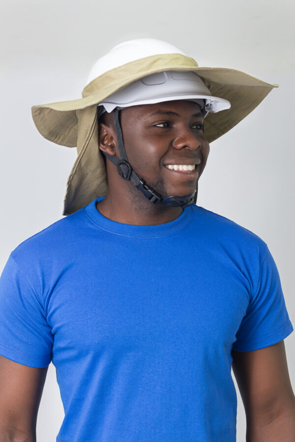 SOMBRERO CUBRE CASCO CON SOLAPA