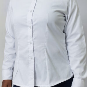 BLUSA OXFORD MANGA LARGA