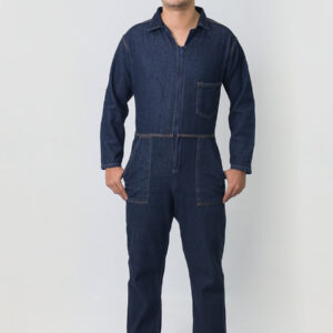 OVEROL INDIGO MANGA LARGA PARA HOMBRE