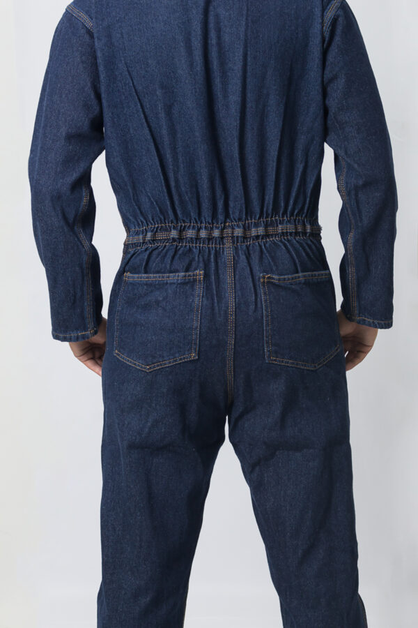 OVEROL INDIGO MANGA LARGA PARA HOMBRE - Imagen 3
