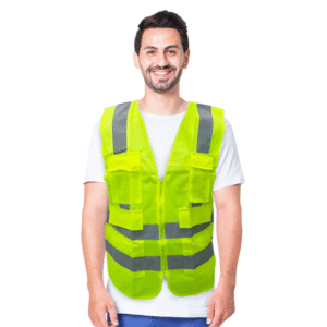 CHALECO 4 BOLSILLOS REFLECTIVO