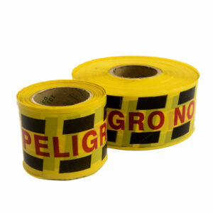 CINTA AMARILLA 100 METROS PELIGRO - PRECAUCION