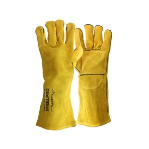 GUANTE SOLDADOR AMARILLO/AMARILLO 16"