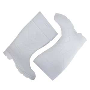 BOTA EN PVC CON PUNTERA BLANCA